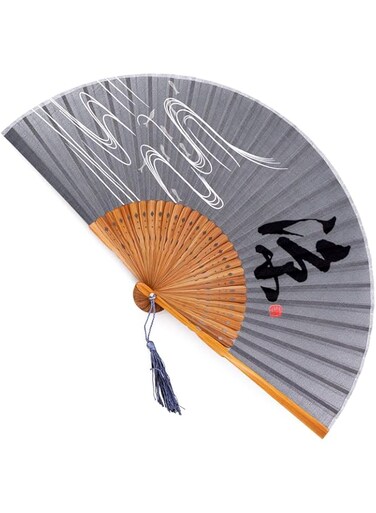 Folding Hand Fan,Small Handheld Fans for Chinese Japanese Vintage Bamboo Silk Fans for Party Wedding Dancing Decoration Gift Performance