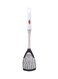 Stainless Steel Slotted Turner Silver/Black/White