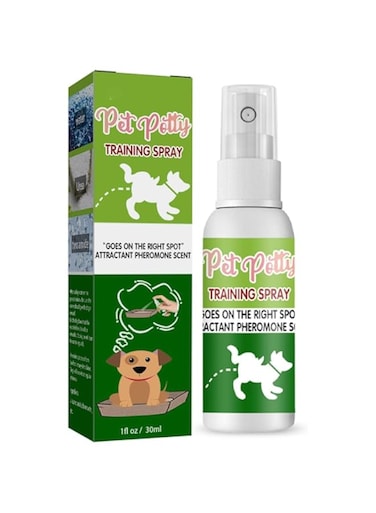 TERRIFI Puppy Aid Training Spray, Easy-to-Use Pet-Friendly Dog Potty Trainer Solution for Quick Puppy Training, Helps Puppies Learn Potty Habits Effectively (1 Pc)