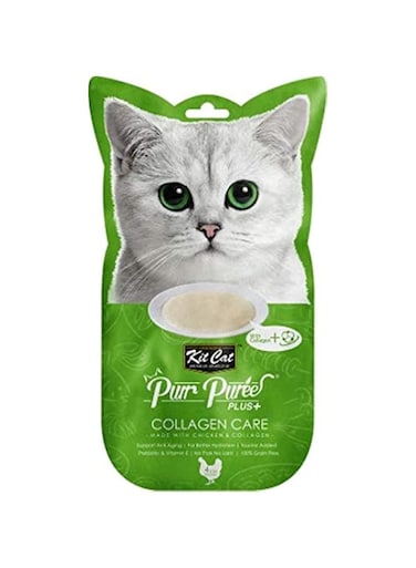 Kit Cat - Purr Puree Plus+ Chicken &amp; Collagen Care 60g