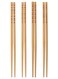 TREBENT Bamboo Chopsticks - 4 Pairs