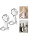 BIGTHREE Suction Cup Hook Without Drilling, Suction Cup Shower Gel Bottle Rack Hanger Wall Mounted Shampoo Holder, Soap Dispenser Holder Shower Gel Bottle Rack Hanger for Kitchen Bathroom