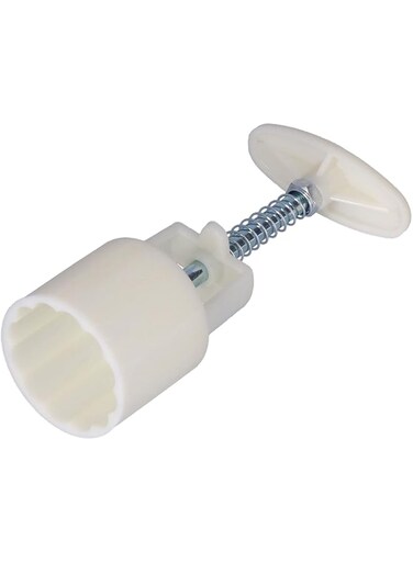 Shanrya Mooncake Mold, BPA‑Free 50g Baking Mold Sturdy with 4 Round Stamps for Kitchen for Cake Shop(#1)