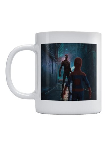 Spider Man Printed Mug White/Blue/Red