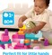 Mega Bloks First Builders Big Building Bag With Big Building Blocks, Building Toys For Toddlers (80 Pcs)