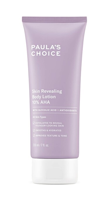 Paula's ChoiceSkin Revealing Body Lotion 10% AHA, Glycolic Acid &amp; Shea Butter Exfoliant, Moisturizer for Keratosis Pilaris (KP) Prone Skin, 7 Ounce