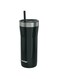 Contigo Stainless Steel Vacuum Insulated Tumbler With Straw, 32 oz (Black/Licorice)