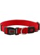DOCO Signature Nylon Collar (DCSN002) Color - Red, Sizes - S (5/8"x10.5-20")