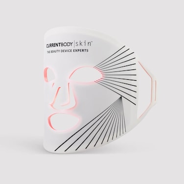 CurrentBodySkin LED Light Therapy Face Mask, Red Light Therapy Treatment Device, Anti-Aging Face Mask for Wrinkle Reduction
