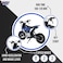 Lovely Baby Rechargeable Kids Powered Riding Motor Bike, Electric Ride-On Motorcycle with Key Start, Speed Adjustment, Music &amp; Lights, Air Suspension Wheels - Pink