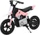 Lovely Baby Rechargeable Kids Powered Riding Motor Bike, Electric Ride-On Motorcycle with Key Start, Speed Adjustment, Music &amp; Lights, Air Suspension Wheels - Pink