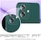 Case for Oppo A3 4G/5G, Oppo A3X 4G/5G, A60 5G, A40 4G, Liquid Gel Rubber Bumper Case with Soft Microfiber Lining Cushion Slim Hard Shell Shockproof Protective with Camera Protection Cover (Green)