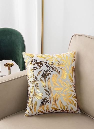Cushion Covers D&Atilde;&copy;cor Throw Pillow Cover Gold Decorative Pillow Cushion Cover for Bedroom Sofa Car Home D&Atilde;&copy;cor