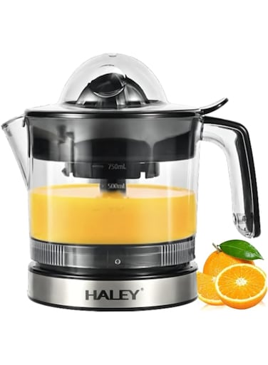 Wtrtr HALEY Citrus juicer 750 ML,300W Juicer Machine Oranges, Lemons, Limes,Citrus Juicer Extractor,1 Year Warranty,HY2905 (750ML)