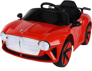 Lovely Baby Rechargeable 12V Powered Riding Car for Kids LB 8866L, Ride-On for Children with RC for Ages 1-3 years - Red
