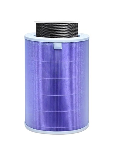 Luckyrao Air Purifier Filter Replacement for Xi-aom Mi Mijia 1 2 2S 3 3H Pro Air Purifier Filter with Activated Carbon (Purple)