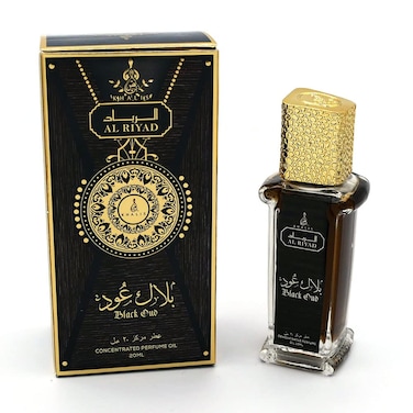 Maison d'Orient BLACK OUD 20 mL Perfume Roll On, Alcohol-Free Arabian Fragrance. AL RIYAD Perfumes Arabes de Hombre Original. Carry On Essentials &amp; Purse Accessories