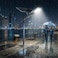 STARGOLD Solar Street Lights 200W with Solar Panel 40W Waterproof For Street Outdoor Use 6500K