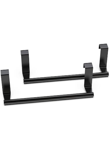 Excefore Kitchen Towel Holder, Over The Door Towel Rack, Over Cabinet Towel, Dish Towel Holder for Kitchen Cabinet, Towel and Wash Cloth Hanging Storage Accessories