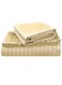 Double Size Stripe Bed Sheet Set 100% Cotton Premium Quality 150x200+20cm
