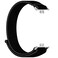 Replacement Strap For Honor ROSSINI 2i Nylon Loop Hook and Loop Fastener Watch Band(Black)