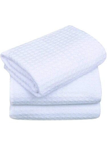 SINLAND Microfiber Dish Towels Waffle Weave Kitchen Towels Absorbent Hand Towels for Kitchen 16inch x 24inch