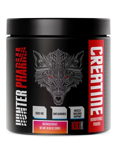 Hunter Creatine Monohydrate - Unflavored, 300g