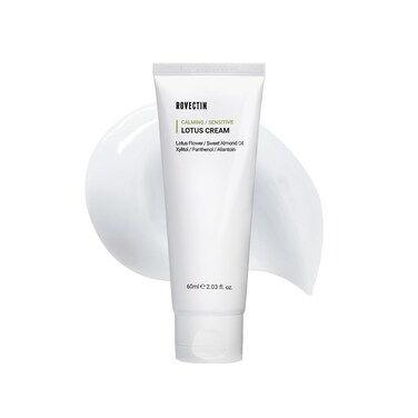 ROVECTINCalming Lotus Water Cream - Lightweight Moisturizer Face Cream for Oily, Combination Skin, 75% Lotus Water Extract For Skin Purifying, Anti-Aging, Vegan Korean Skincare (2.1 fl.oz, 60ml)