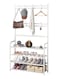 Rack Simple Multi-layer Household Strong Bedroom Shoe Rack Multi-function Rack Dormitory Shoe Rack Large Capacity Shoe Rack 80*25.5*152.5cm