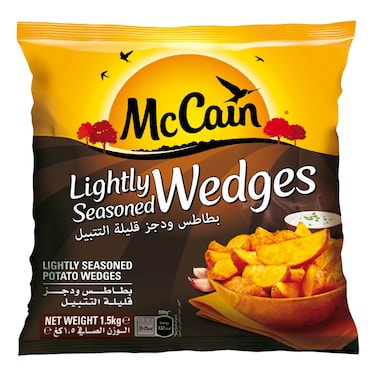 McCain Lightly Seasoned Potato Wedges, 1.5kg