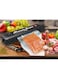 AWH Vacuum Sealer - One-touch Portable Food Saver Sealer Machine with Two Functions of Vacuuming and Sealing Process, for Fruits, Nuts, Meat, Sweets, Vegetables - Black