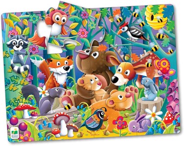 The Learning Journey - My First Big Floor Puzzle Woodland Friends