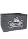 Joyzzz Basket for Dog Toy, Dog Toy Box Felt Pet Storage Basket with Metal Handles, Collapsible Dirt-Resistant Woven Living Room Organizer Bins, Storage Basket for Organizing Pet Toys and Accessories