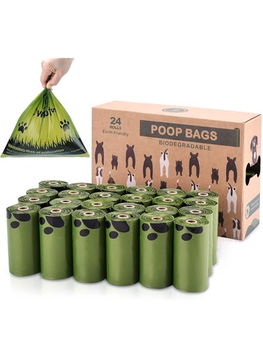 Ownpets Ultra Thick Lavender-Scented Dog Waste Bags, Leak-proof Large Pet Poop Bags for Dogs (360 Count)