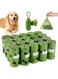 SKY-TOUCH 60Rolls-900pcs Dog Poop Bags Pet Dog Supplies for Dogs include 1pcs Green Adjustable Dispenser，Extra Thick and Strong, 100% Leak Proof, Biodegradable Waste Bag