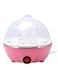 Dubai Gallery Plastic Egg Cooker Pink/White 10Centimeter