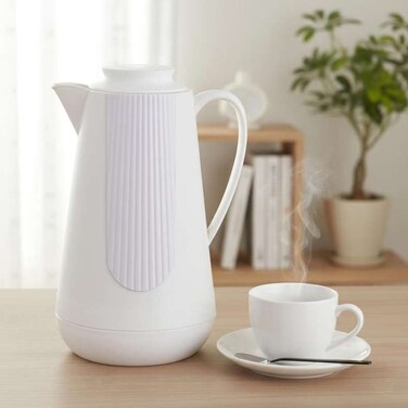 Home Wafa Vacuum Flask 1L - White