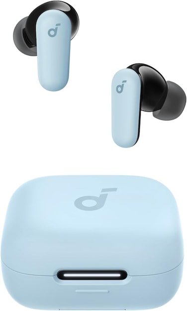 soundcore P30i by Anker Noise Cancelling Earbuds, Strong and Smart Noise Cancelling, Powerful Bass, 45H Playtime, 2-in-1 Case and Phone Stand, IP54, Wireless Earbuds, Bluetooth 5.4, App Control