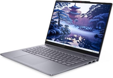 Lenovo IdeaPad 5 2-in-1 14IAL10 Laptop, 14" WUXGA IPS Display, Intel Core Ultra 5 225U, 8GB RAM, 1TB SSD, Intel Graphics, English Keyboard, Windows 11 Home, Luna Gray   83KR0047US