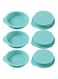 Newk Silicone Round Cake Mold, 6 Packs 4 Inch Silicone Disc Like Mold for Baking Cake, Resin Coaster, Layer Cakes, Cheese Cakes, Rainbow Cakes &ndash; 4