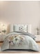 Bedding Comforter Set, twin Size 170x230 cm - 2-Pcs Digital Print Quilted Bed Set, Microfiber Fabric - 1 Comforter, 1 Pillow Shams.
