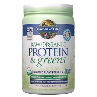 Garden Of Life Raw Protein &amp; Greens, Vanilla, 1LB