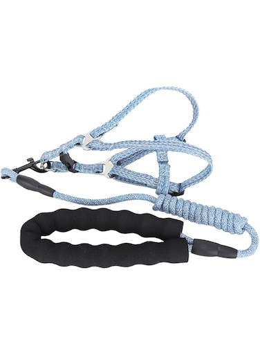 Depisuta Dog Harness Set, Dog Harness Escape‑Proof Adjustable for Pets(S (suitable for 3-8 kg))