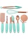 Golden Home 7Pcs Kitchen Gadget Set With Copper Plated -Mint