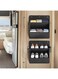 TERRIFI 2 Pack RV Shoe Storage with Sticky Adhesive Tape, Over the Door Shoe Rack, Wall Hanging Shoe Organizer with Large Deep Pockets for Camper, Narrow Space Saving Closet Organizers