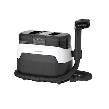 Portable Steam Carpet Cleaner Machine with Dual Water Tank, 4 Cleaning Modes, 12kPa Suction