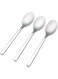 Rapex Pack Of 3 Stainless Steel Teaspoons, Silver Use for Home, Kitchen or Restaurant
