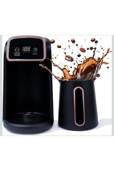 Turkish Coffee Maker &ndash; Smart Touch, Non-Stick, Fast Heating Electric Pot for Turkish &amp; Arabic Coffee