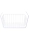 Dubai Gallery Metal Wire Under Shelf Hanging Storage Basket White 32Centimeter