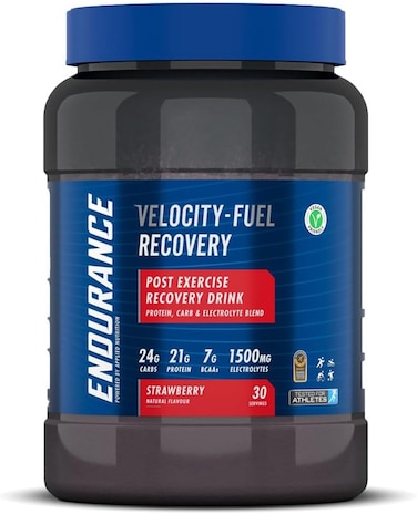 Applied Nutrition Endurance Velocity Fuel Recovery Post Exercise Recovery, Strawberry, 1.5kg